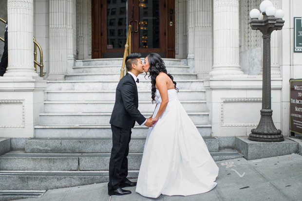 Glam Black and Gold Real Wedding by Barrie Anne Photography | onefabday.com