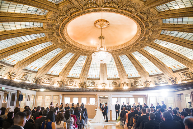 Glam Black and Gold Real Wedding by Barrie Anne Photography | onefabday.com