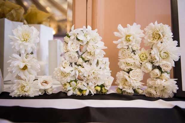 Glam Black and Gold Real Wedding by Barrie Anne Photography | onefabday.com