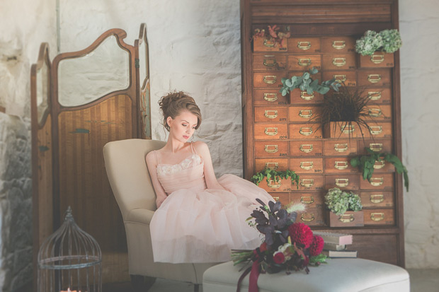 Beautiful red and blush wedding inspiration by In Love Photography | onefabday.com