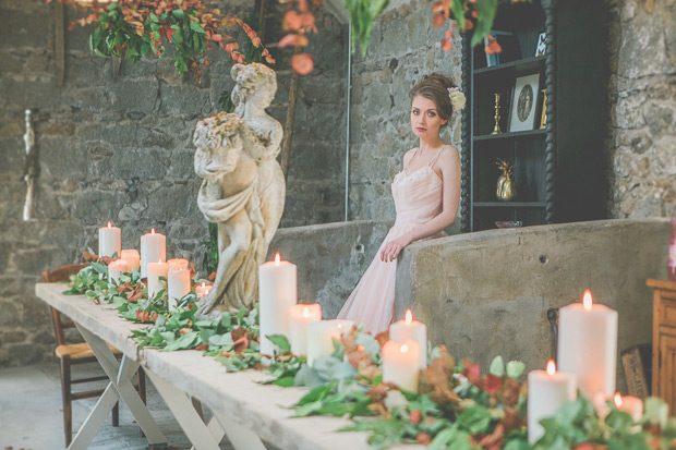 Beautiful red and blush wedding inspiration by In Love Photography | onefabday.com