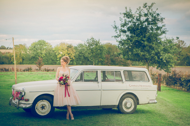 Beautiful red and blush wedding inspiration by In Love Photography | onefabday.com