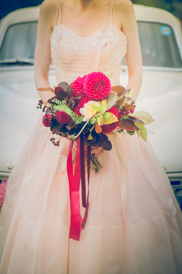 Beautiful red and blush wedding inspiration by In Love Photography | onefabday.com