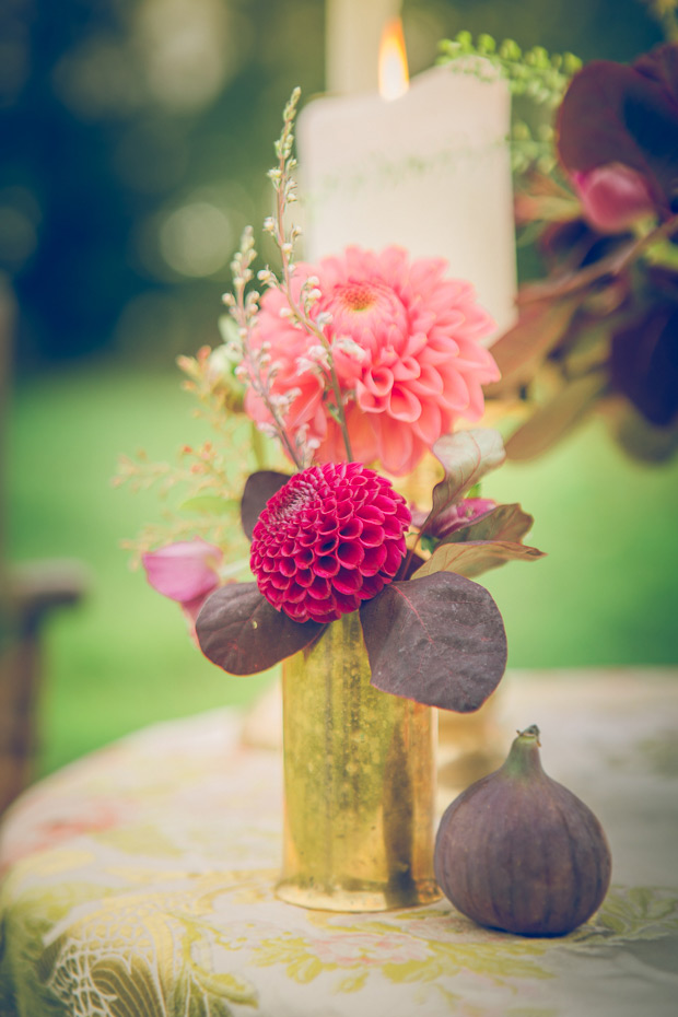 Beautiful red and blush wedding inspiration by In Love Photography | onefabday.com