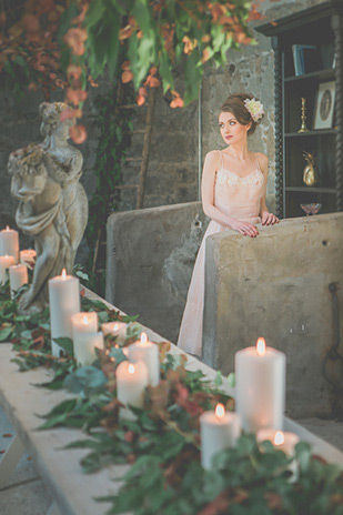 Beautiful red and blush wedding inspiration by In Love Photography | onefabday.com