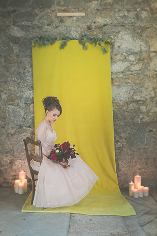 Beautiful red and blush wedding inspiration by In Love Photography | onefabday.com