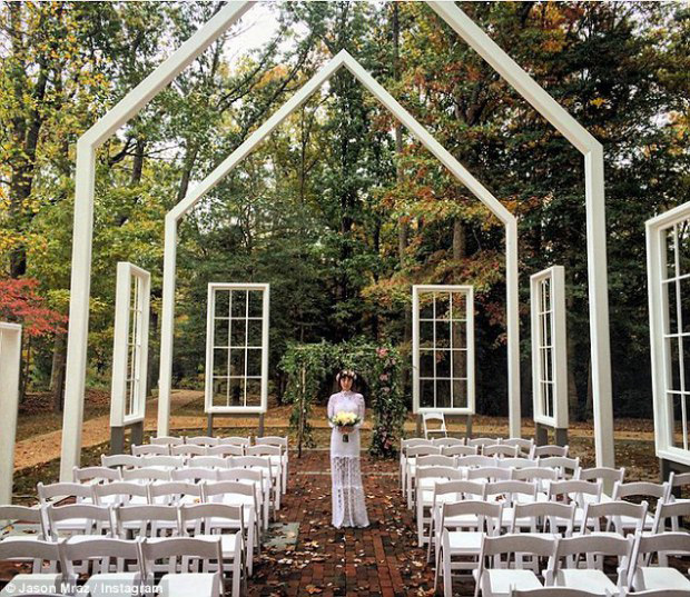 Christina Carano and Jason Mraz real wedding | | see more of 2015's celebrity weddings on onefabday.com