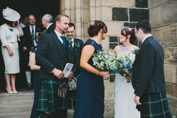  Lissanoure Castle real wedding by Jonathan Ryder | onefabday.com