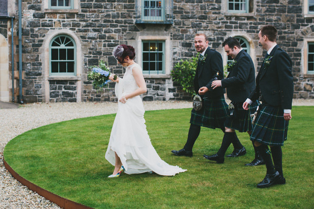  Lissanoure Castle real wedding by Jonathan Ryder | onefabday.com