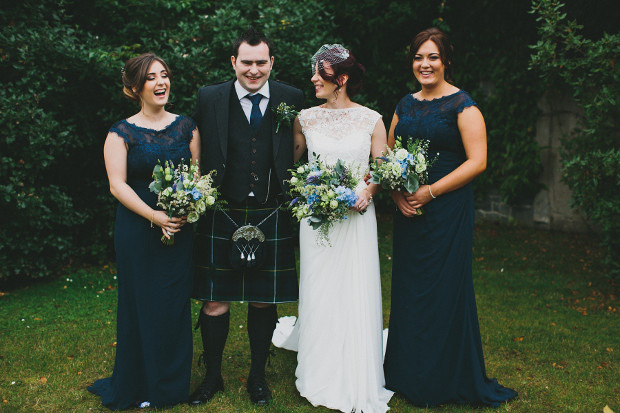  Lissanoure Castle real wedding by Jonathan Ryder | onefabday.com