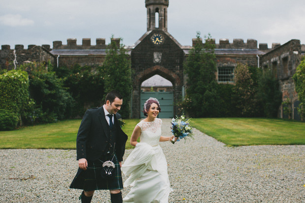  Lissanoure Castle real wedding by Jonathan Ryder | onefabday.com