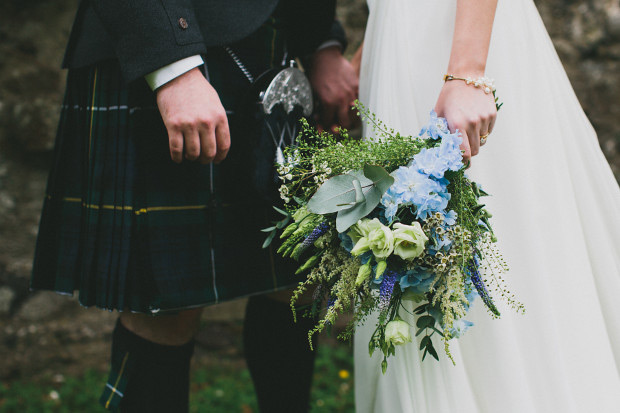  Lissanoure Castle real wedding by Jonathan Ryder | onefabday.com