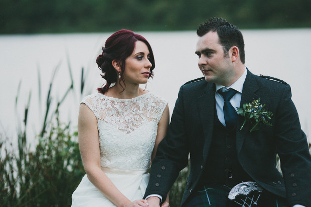  Lissanoure Castle real wedding by Jonathan Ryder | onefabday.com