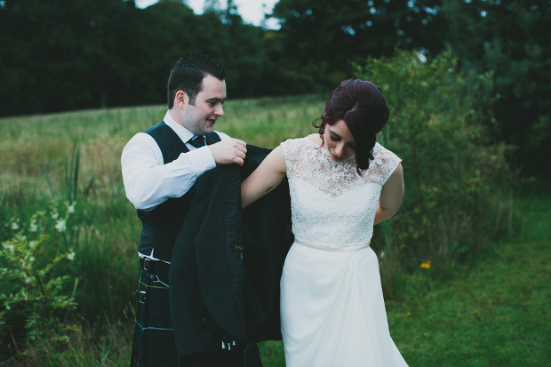  Lissanoure Castle real wedding by Jonathan Ryder | onefabday.com