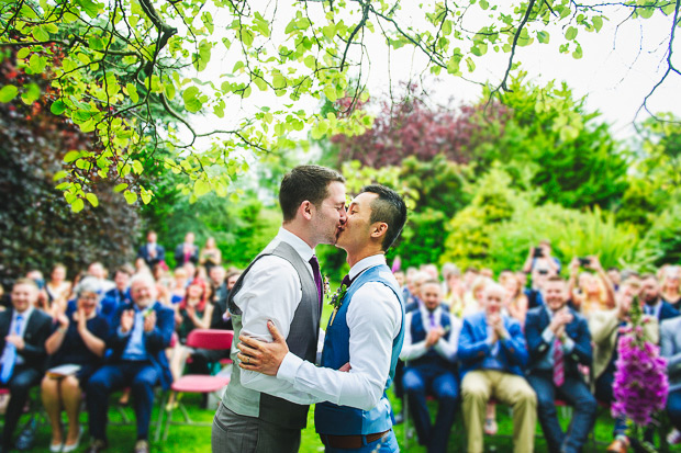 Stunning gay Leixlip Manor wedding by Give Us A Goo Photography | onefabday.com