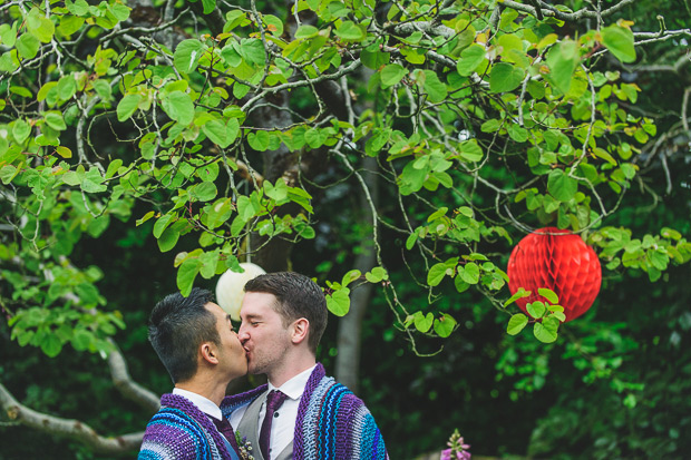 Sweet same sex wedding at Leixlip Manor by Give Us A Goo Photography | onefabday.com