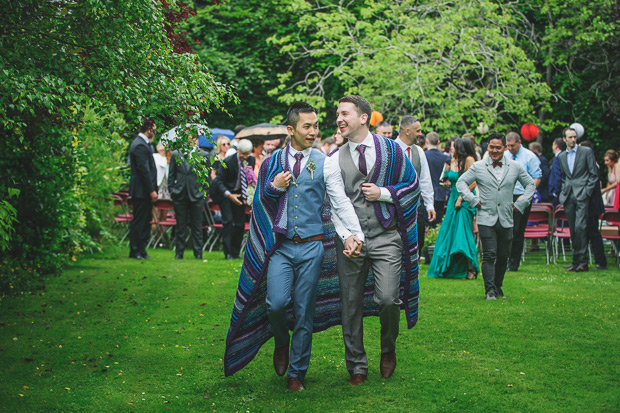 Sweet same sex wedding at Leixlip Manor by Give Us A Goo Photography | onefabday.com