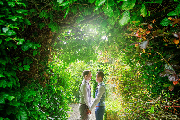 Sweet same sex wedding at Leixlip Manor by Give Us A Goo Photography | onefabday.com