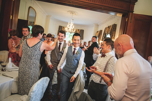 Sweet same sex wedding at Leixlip Manor by Give Us A Goo Photography | onefabday.com