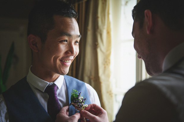 Sweet same sex wedding at Leixlip Manor by Give Us A Goo Photography | onefabday.com