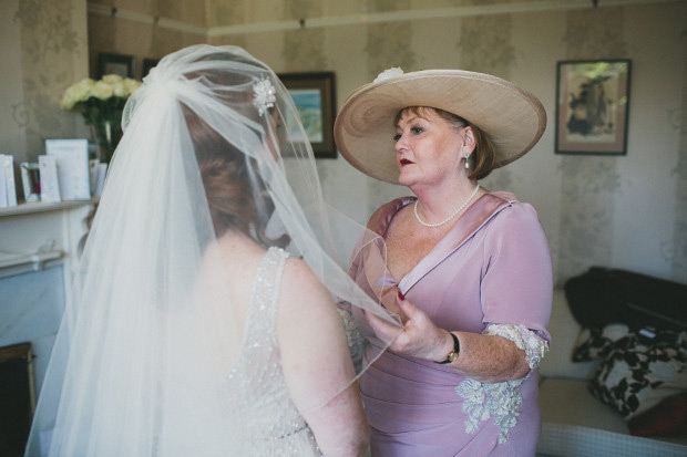 Pretty Malone House Wedding by Jonathan Ryder Photography | onefabday.com