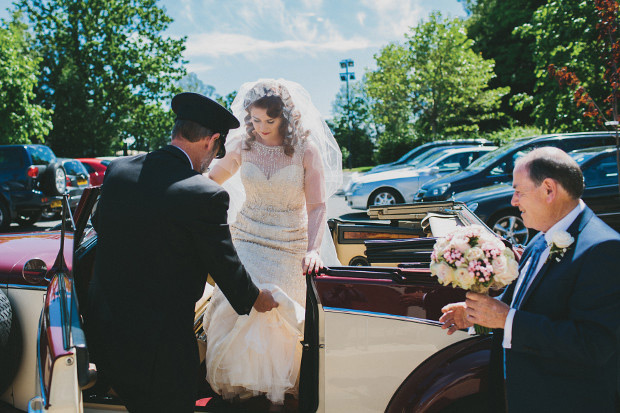 Pretty Malone House Wedding by Jonathan Ryder Photography | onefabday.com