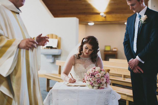 Pretty Malone House Wedding by Jonathan Ryder Photography | onefabday.com