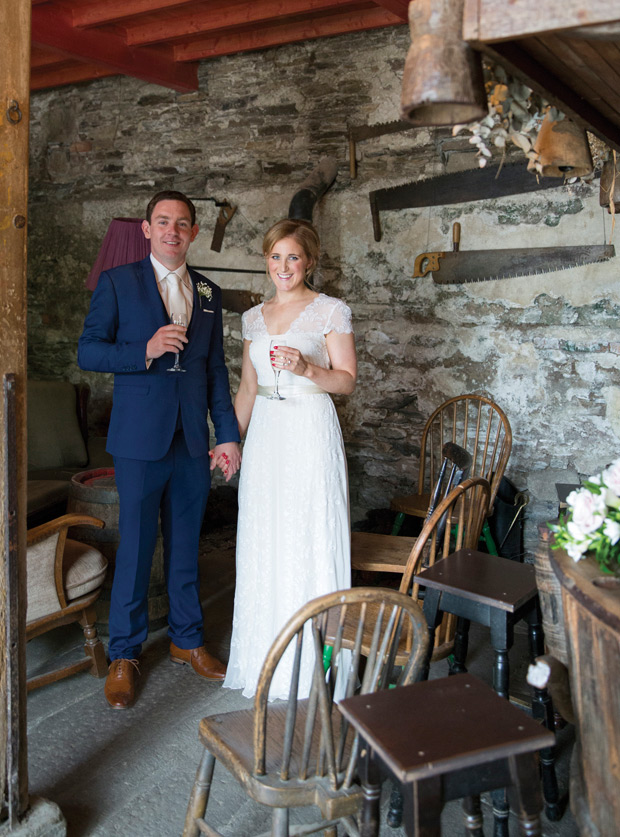 Pretty rustic Ballybeg House wedding by Julie Cummins | onefabday.com