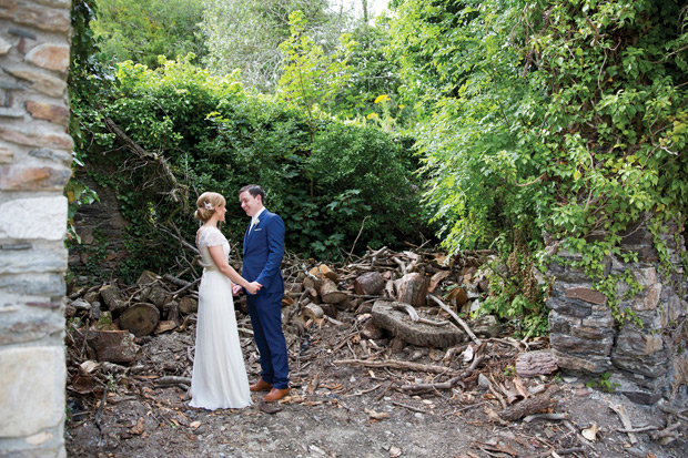 Pretty rustic Ballybeg House wedding by Julie Cummins | onefabday.com