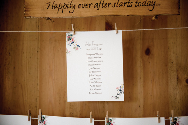 Pretty rustic Ballybeg wedding by Julie Cummins | onefabday.com