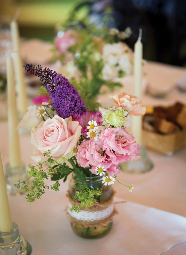 Pretty rustic Ballybeg house wedding by Julie Cummins | onefabday.com