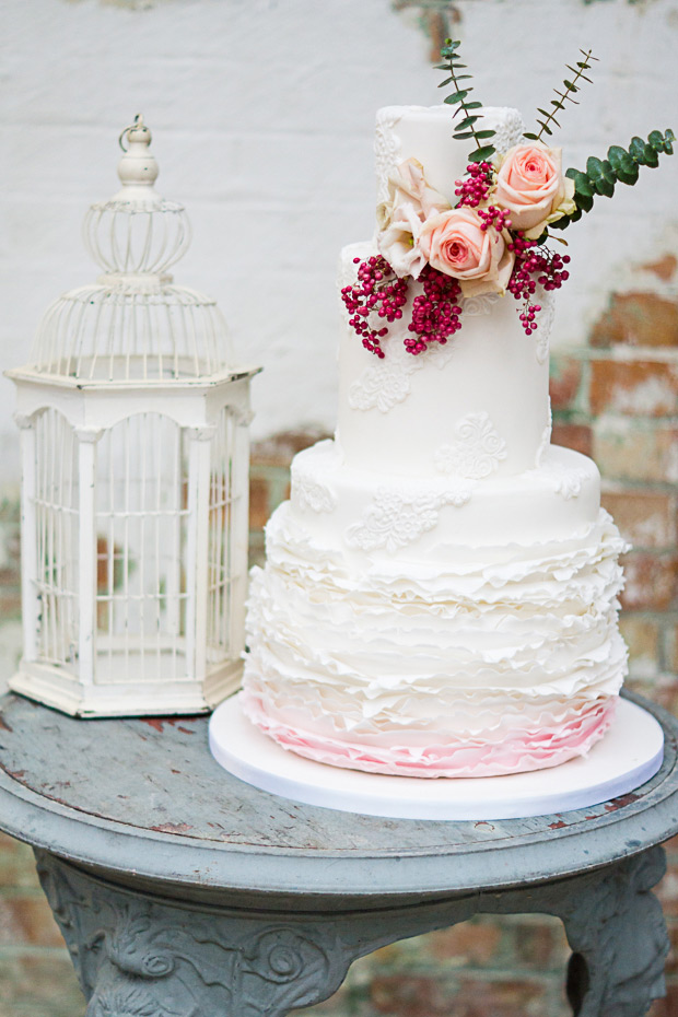 Pretty in pink French romance wedding inspiration  | onefabday.com