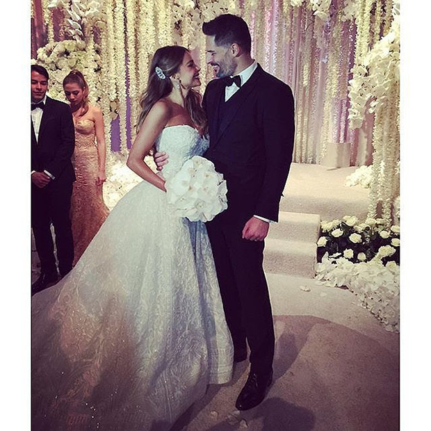 Sofia Vergara wedding dress | see more of 2015's celebrity weddings on onefabday.com