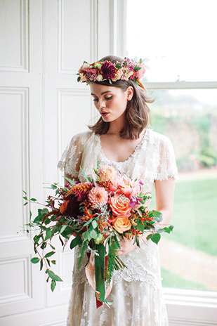 Pretty Summer Wedding Inspiration by Katya Koliban | onefabday.com