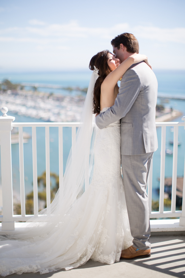 Beautiful outdoor marquee wedding with baby blue details by Andy Seo Studio // onefabday.com 