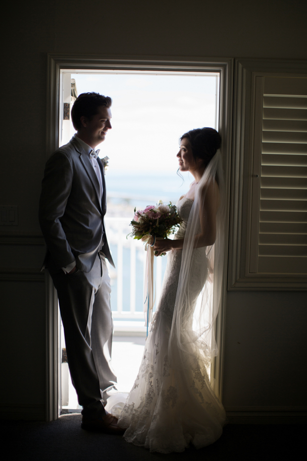 Beautiful outdoor marquee wedding with baby blue details by Andy Seo Studio // onefabday.com 