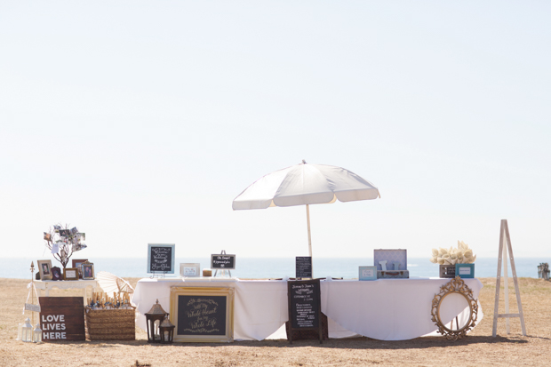 Beautiful outdoor marquee wedding with baby blue details by Andy Seo Studio // onefabday.com 