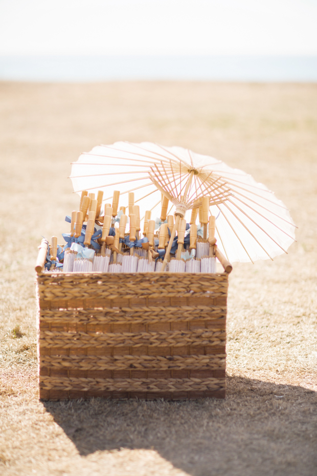 Beautiful outdoor marquee wedding with baby blue details by Andy Seo Studio // onefabday.com 