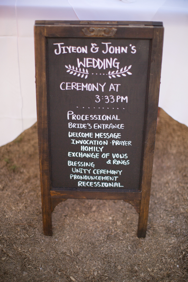 Beautiful outdoor marquee wedding with baby blue details by Andy Seo Studio // onefabday.com 