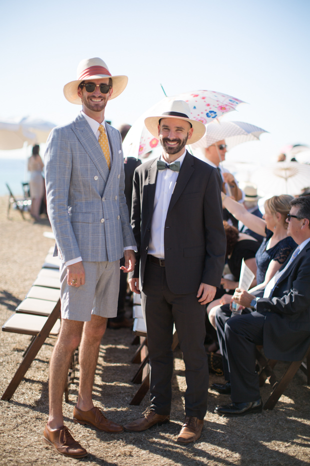 Beautiful outdoor marquee wedding with baby blue details by Andy Seo Studio // onefabday.com 