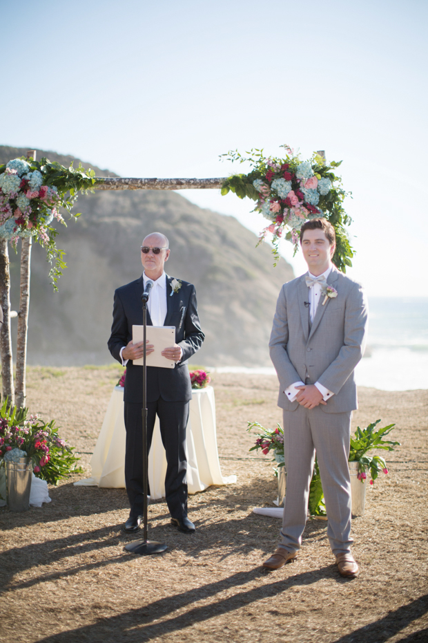 Beautiful outdoor marquee wedding with baby blue details by Andy Seo Studio // onefabday.com 