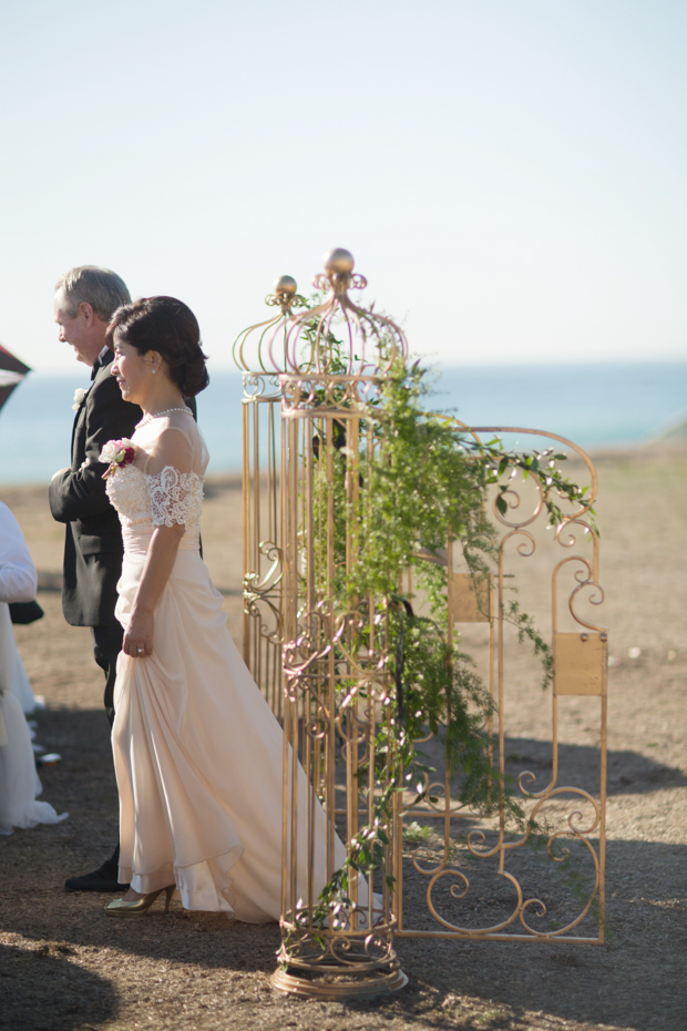 Beautiful outdoor marquee wedding with baby blue details by Andy Seo Studio // onefabday.com 