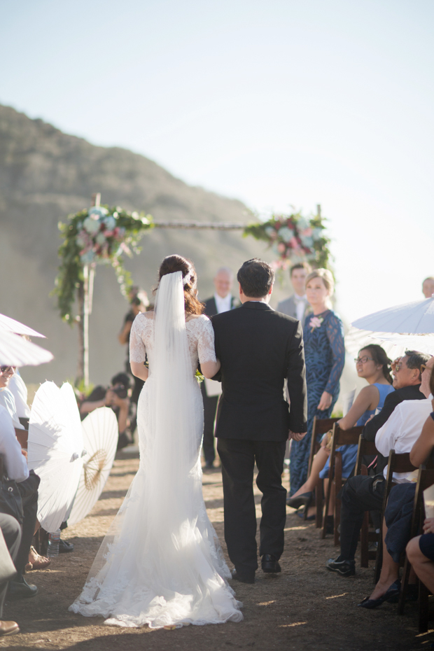 Beautiful outdoor marquee wedding with baby blue details by Andy Seo Studio // onefabday.com 