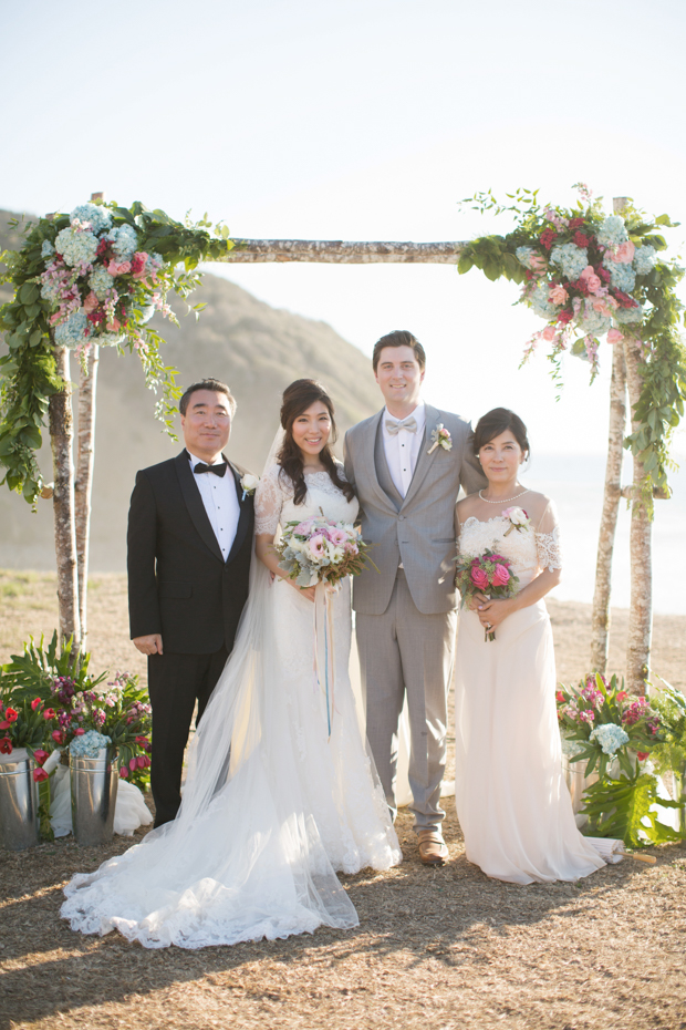 Beautiful outdoor marquee wedding with baby blue details by Andy Seo Studio // onefabday.com 