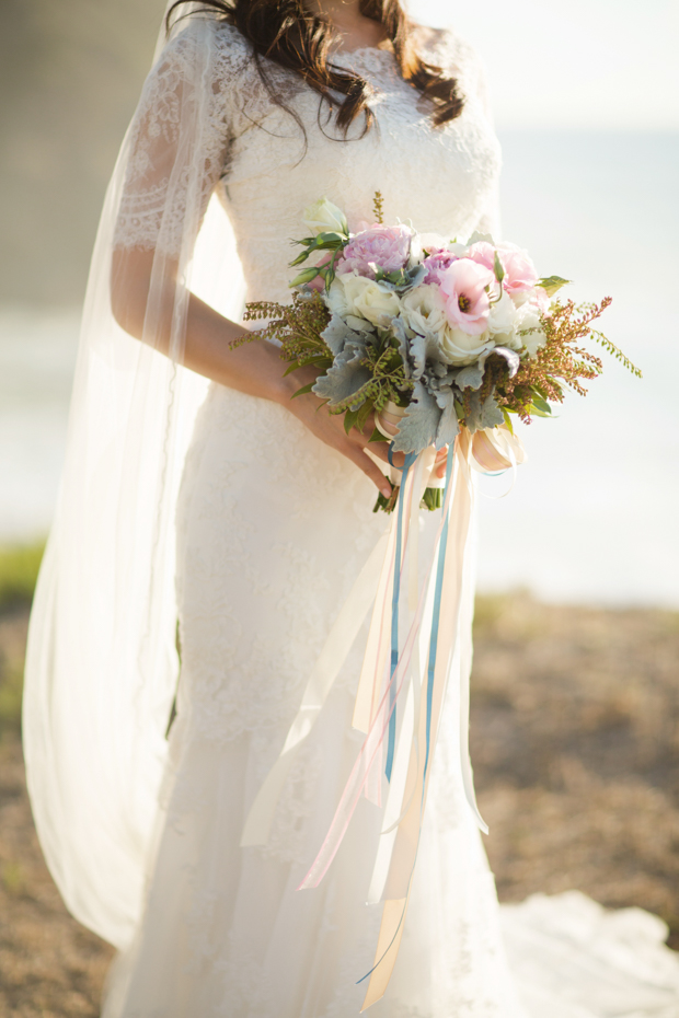 Beautiful outdoor marquee wedding with baby blue details by Andy Seo Studio // onefabday.com 