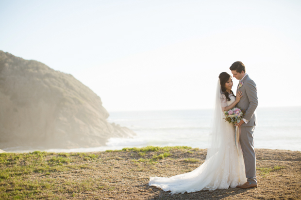 Beautiful outdoor marquee wedding with baby blue details by Andy Seo Studio // onefabday.com 