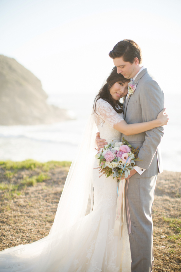 Beautiful outdoor marquee wedding with baby blue details by Andy Seo Studio // onefabday.com 