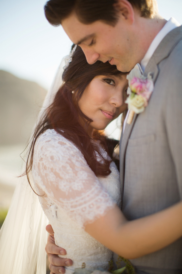 Beautiful outdoor marquee wedding with baby blue details by Andy Seo Studio // onefabday.com 