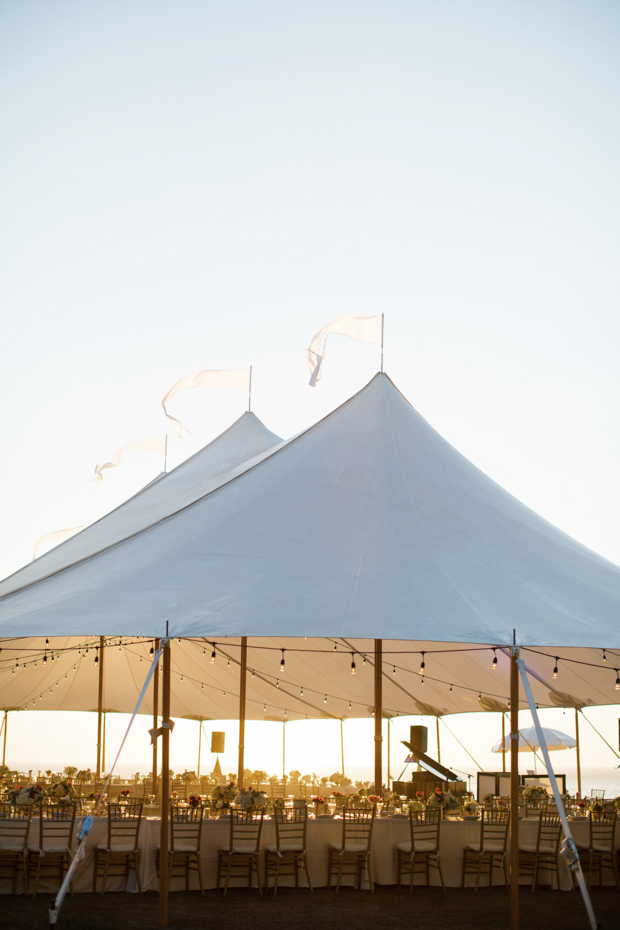 Beautiful outdoor marquee wedding with baby blue details by Andy Seo Studio // onefabday.com 