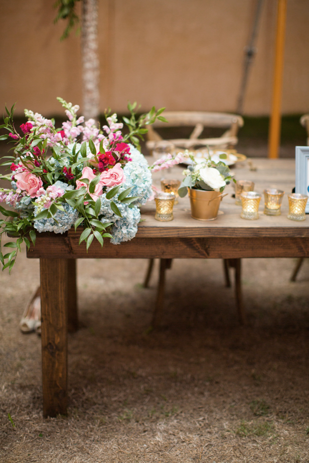 Beautiful outdoor marquee wedding with baby blue details by Andy Seo Studio // onefabday.com 